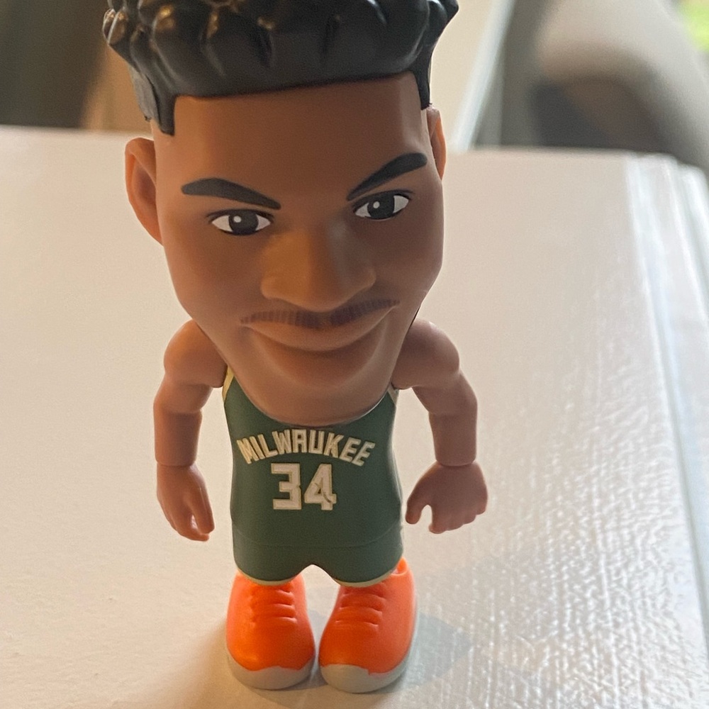 Milwaukee Action Figure with Orange Shoes